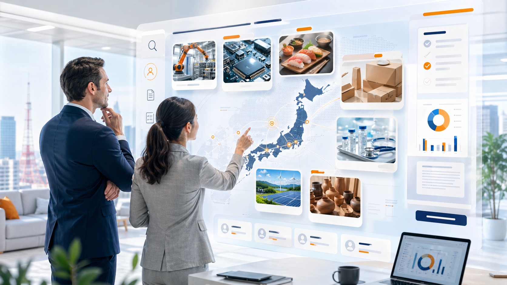 BizBoost industry sourcing workspace
